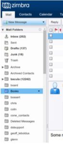 Zimbra Folder 